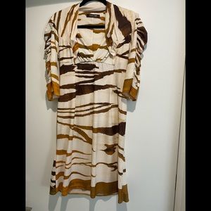 Roberto Cavalli “animal” print dress